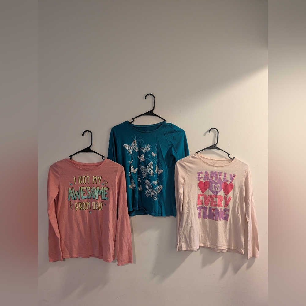 Girl Long Sleeve Shirt Bundle